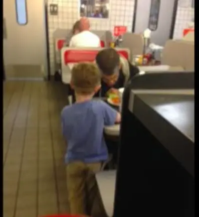 5-Year Old Pays To Feed Homeless Man