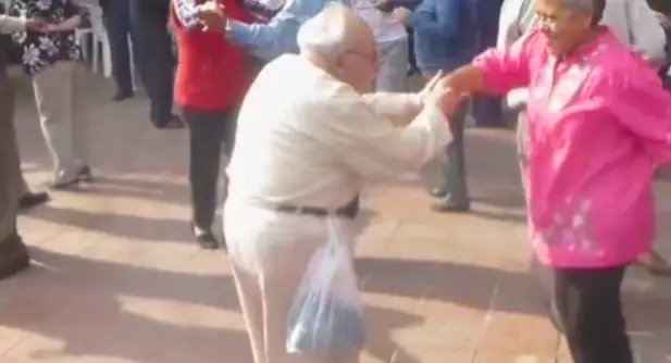 Dancing Grandpa Takes Internet By Storm