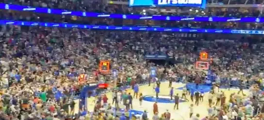 This Insane Buzzer Beater Shocks Crowd